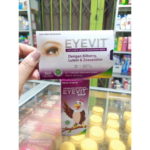 EYEVIT TABLET / EYEVIT SYR / Vitamin Mata