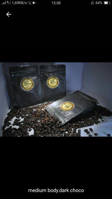 Flat Bottom Gusset Standing Pouch 11.5x18 Alumunium Foil Silver Gold Black 500gr