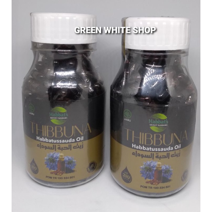 Thibbuna habbatussauda oil 210 kapsul