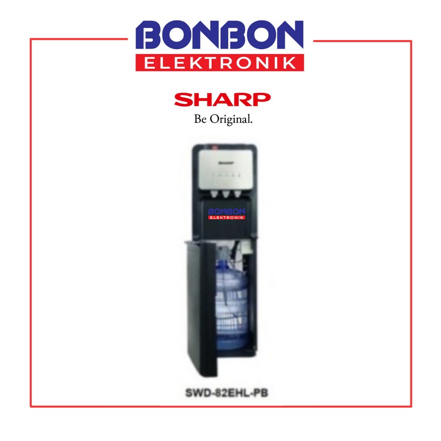 Sharp Dispenser Galon Bawah SWD-82EHL-PB / SWD82EHL (Night Lamp)