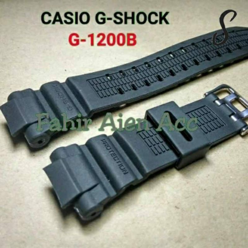 Tali jam G-Shock G-1200B G1200B rubber tali jam tangan G-Shock 1200B G1200