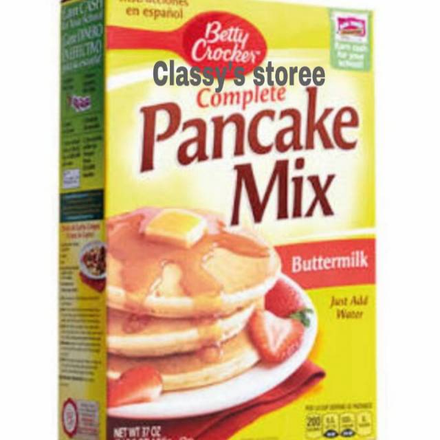

Betty crockers Pancakes 1,04 kg