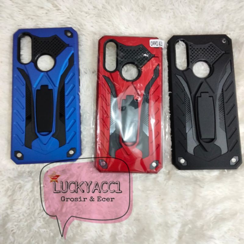 LC - Case phantom Oppo A31 Series Stand Iron Transformer Hardcase case Robot standing Oppo A31
