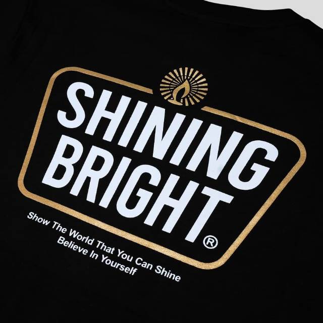 TSHIRT SHINING BRIGHT EWALD BLACK