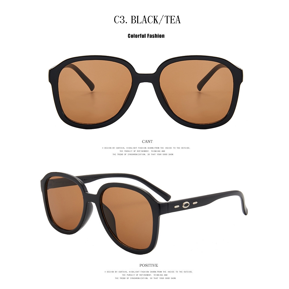 Kacamata Hitam Pria Dan Wanita Gaya Retro Serbaguna Untuk Travel