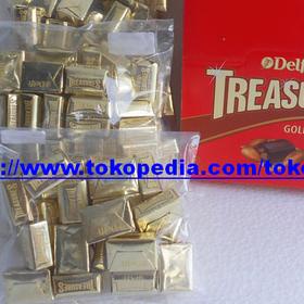 

BISA BAYAR DITEMPAT Coklat Delfi Kiloan Treasure Golden Almond (250gr / isi 24pcs) PROMO SPECIAL