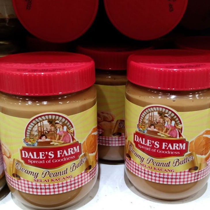 

Selai Kacang Dale's Farm 500gr