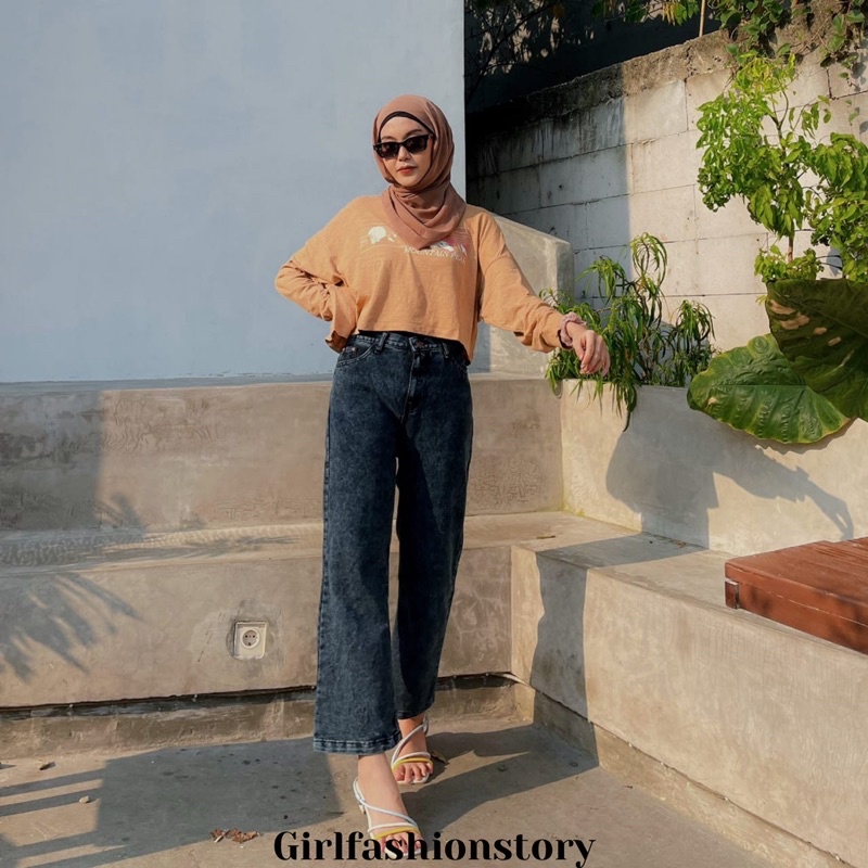 GFS LY HIGHWAIST HANOVA JEANS KULOT