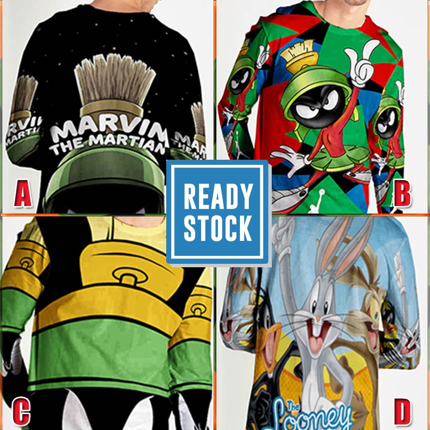 Fullprint Tshirt Marvin The Martian