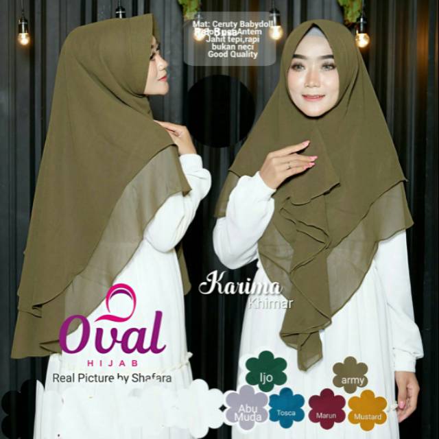 Hijab karima by oval