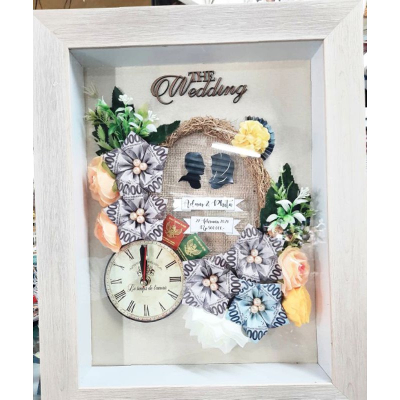 Mahar siluet pengantin