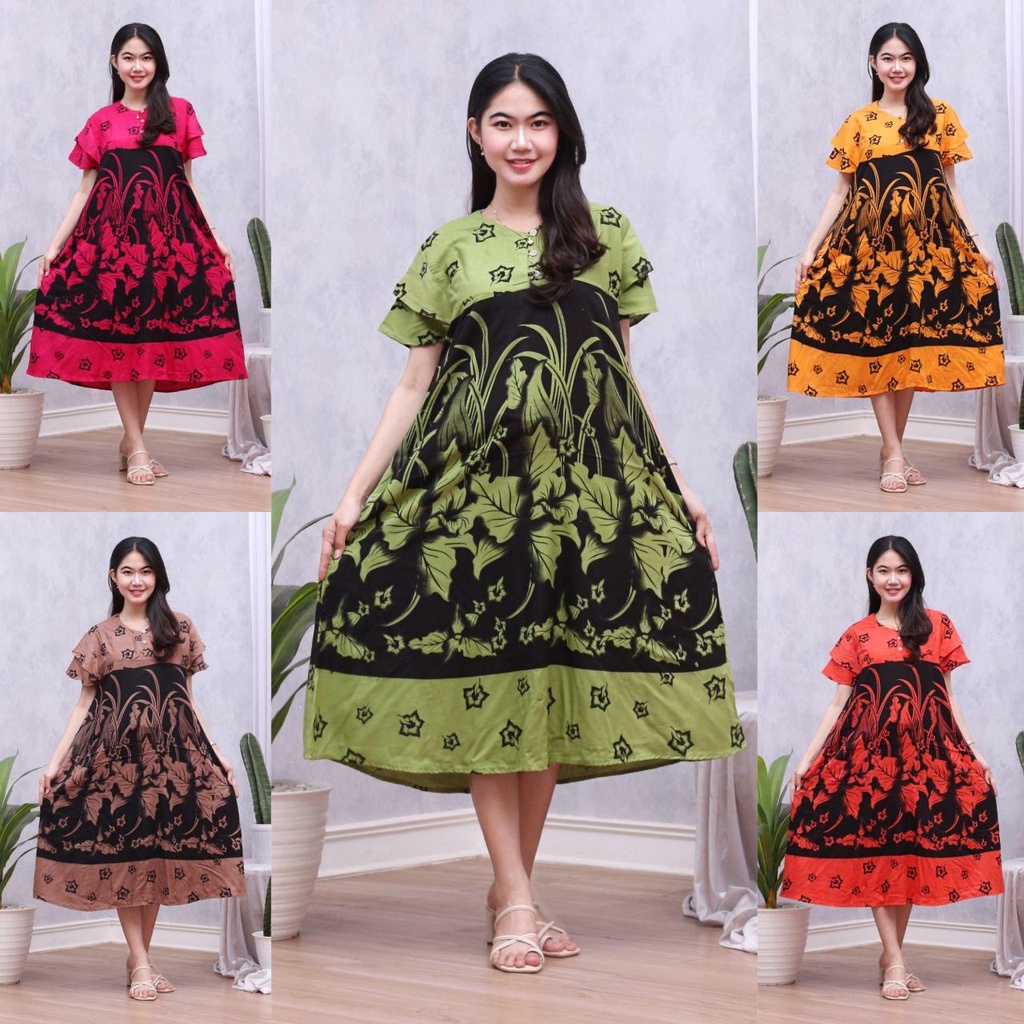 Daster Payung XAVIERA Daster Busui  Daster cantik  Baju tidur  Baju santai  Baju batik