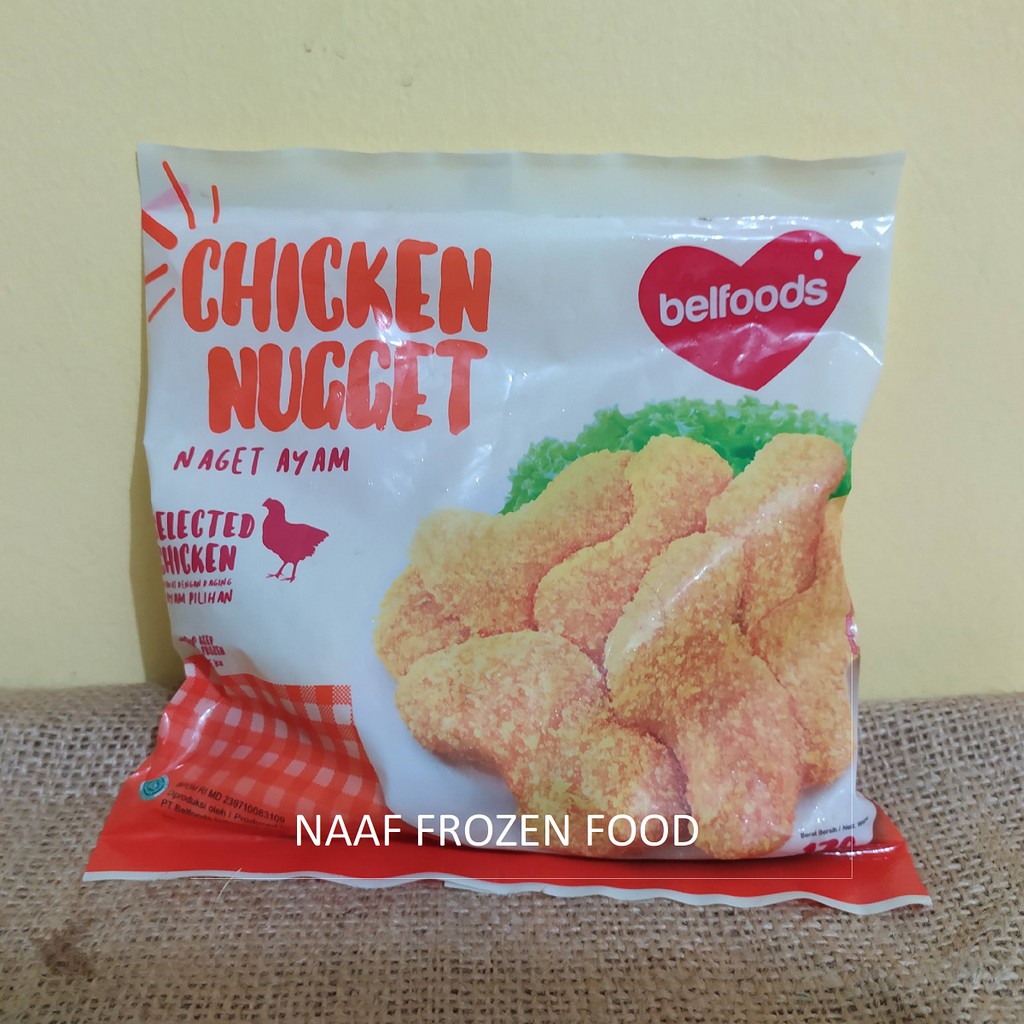 

☀FICUNGSTORE☀BELFOODS CHICKEN NUGGET NAGET AYAM 170 GR SP