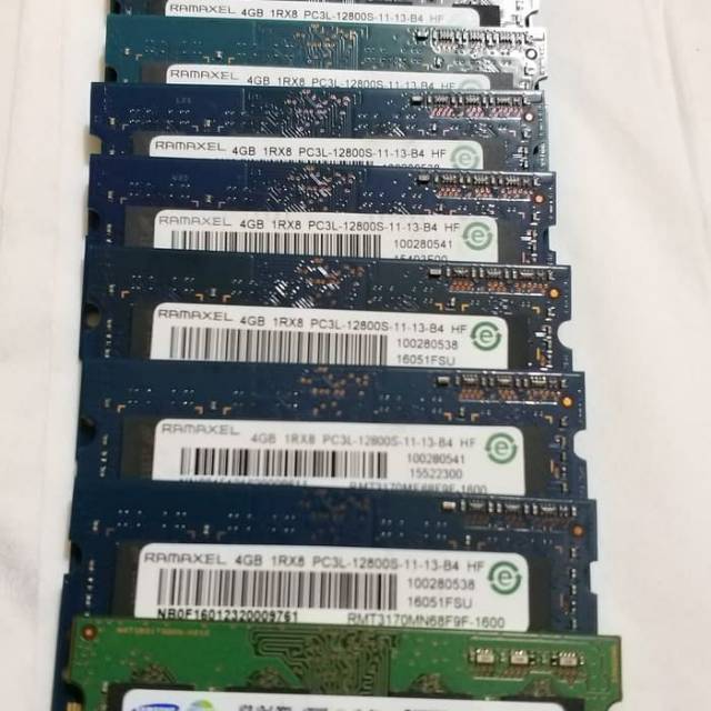 MEMORY DDR3 RAM LAPTOP 4GB