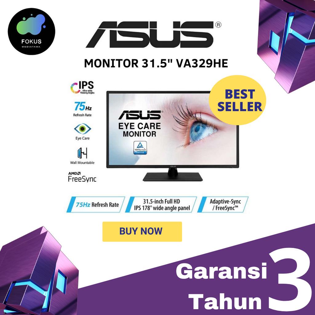 ASUS VA329HE 31,5&quot; - FHD IPS 75Hz HDMI Adaptive Sync Eye Care Monitor