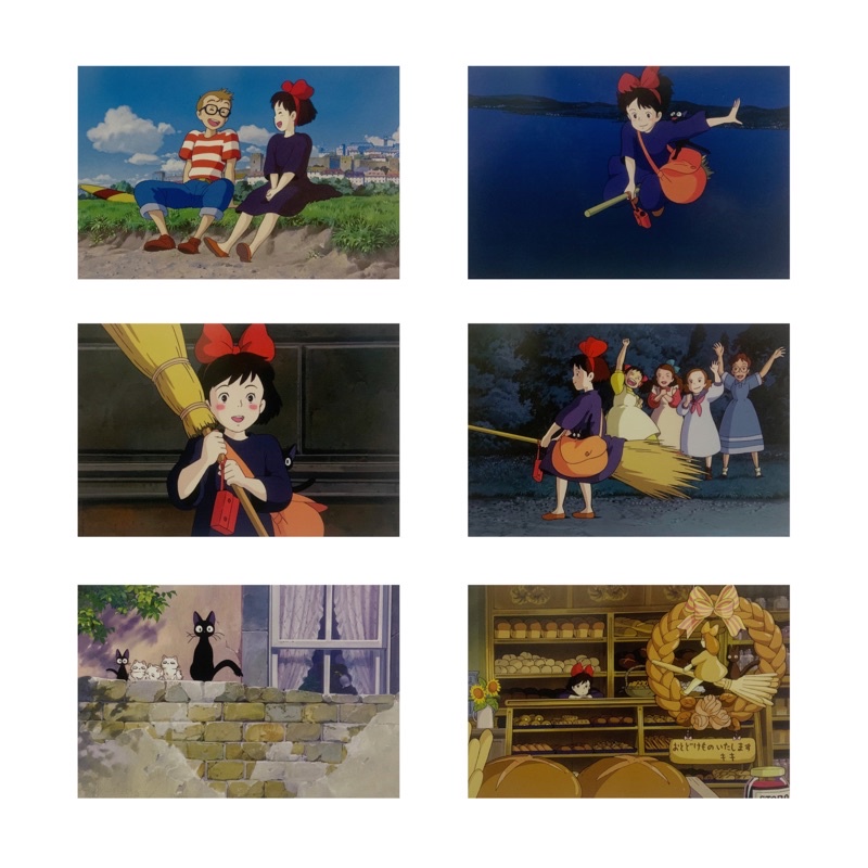 

Kiki's Delivery Service Ghibli Post Card Kartu Pos