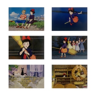 Kiki's Delivery Service Ghibli Post Card Kartu Pos