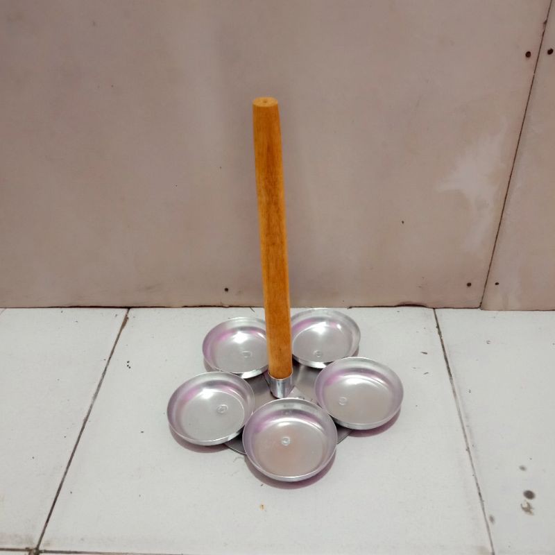 cetakan bakwan isi 5 lubang / cetakan bakwan anti lengket / cetakan bakwan