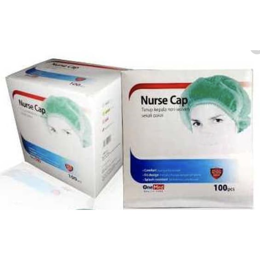 Nurse Cap Onemed 100 Pcs