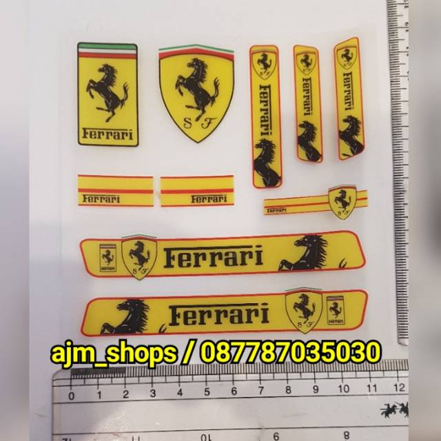 

Stiker ferrari