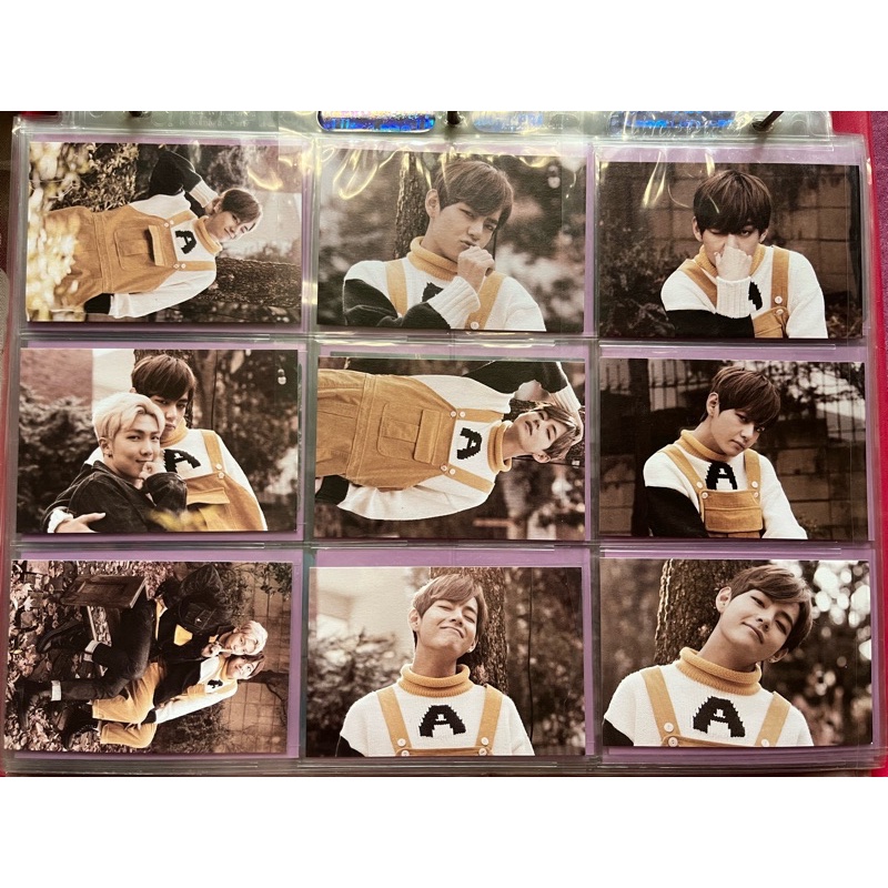 BTS V Taehyung 2nd Muster 22920 Mini Photocard