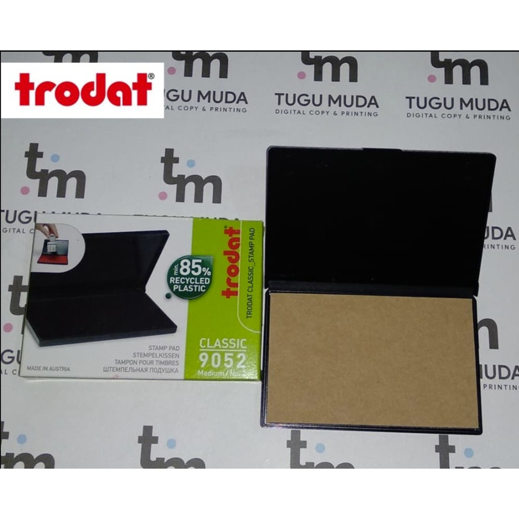 

Bak Stempel / Stamp Pad Trodat Classic 9052 S2 - MEDIUM - Tanpa Tinta