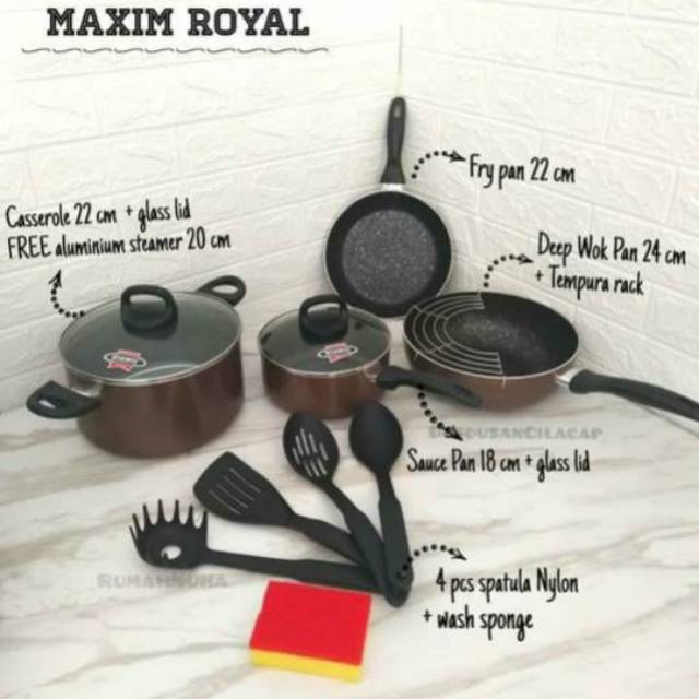 Maxim royal set 13/2panci /2wajan