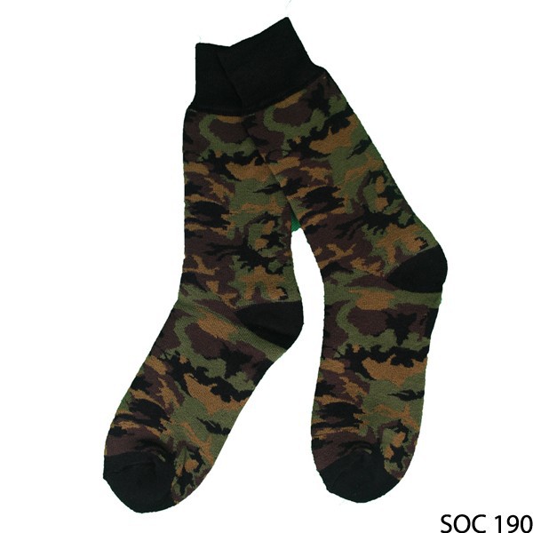 Kaos Kaki Panjang Motif Katun Hijau – SOC 190