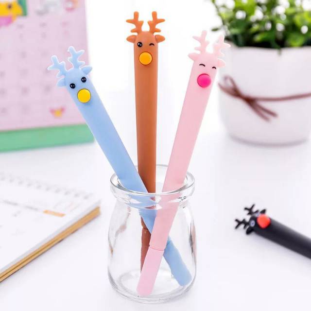 pulpen motif deer / pulpen lucu