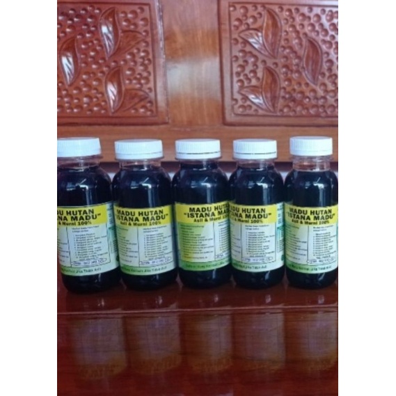 

Madu Murni Hitam(Pahit) Lebah Liar Istana Madu 100 ml
