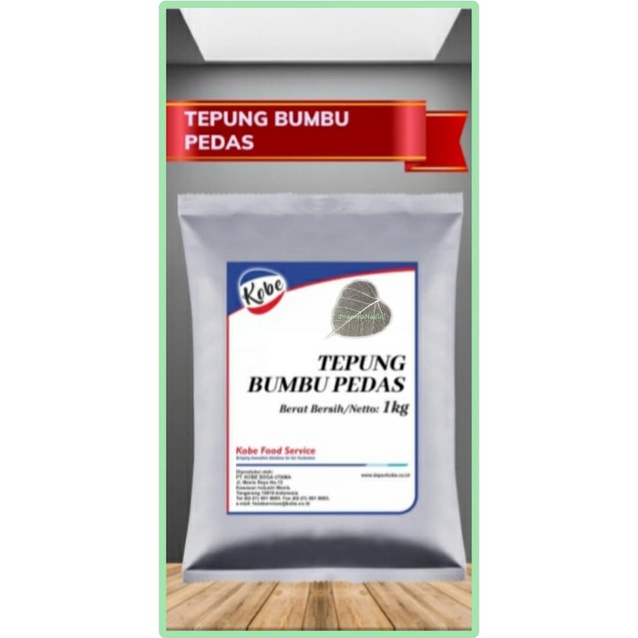 MURAH Tepung Bumbu Pedas Kobe 1 Kg/Spicy Coating Mix/Pedes Cabe Cabai