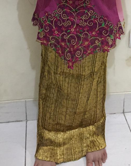 Sb Collection Stelan Kebaya Khansa Blouse Kartini Dan Rok Maxi Batik Anak Wanita
