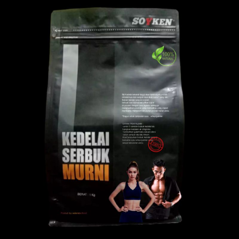

soyken bubuk kedelai murni.