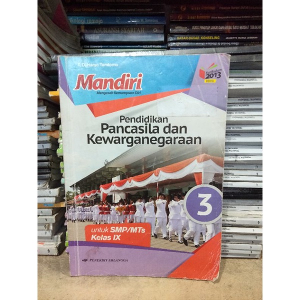 MANDIRI PPKN/PENDIDIKAN PANCASILA DAN KEWARGANEGARAAN SMP KELAS 9/3 ERLANGGA