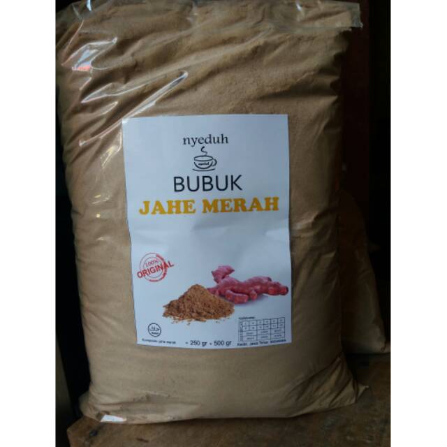 

Bubuk Jahe merah murni 500 gr / rempah original / red ginger