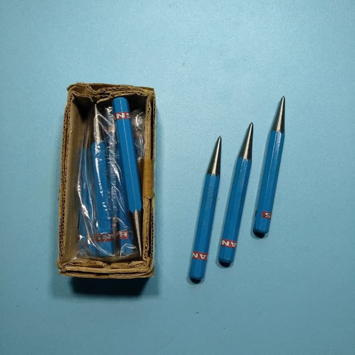 

HANS centre punch 3/32"x4" biru