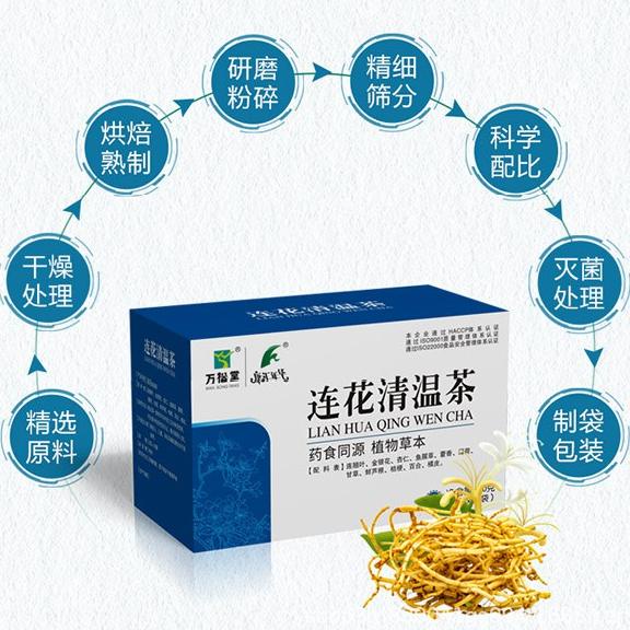 

[ COD ] 100 %ORI dari china lianhua lung clearing tea / teh lian hua TERMURAH Kode 1383