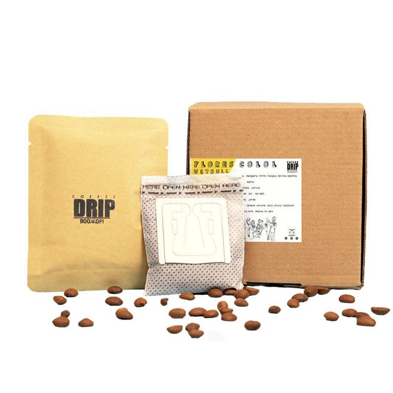 

Drip coffee bag Gayo / Flores (Box isi 10)