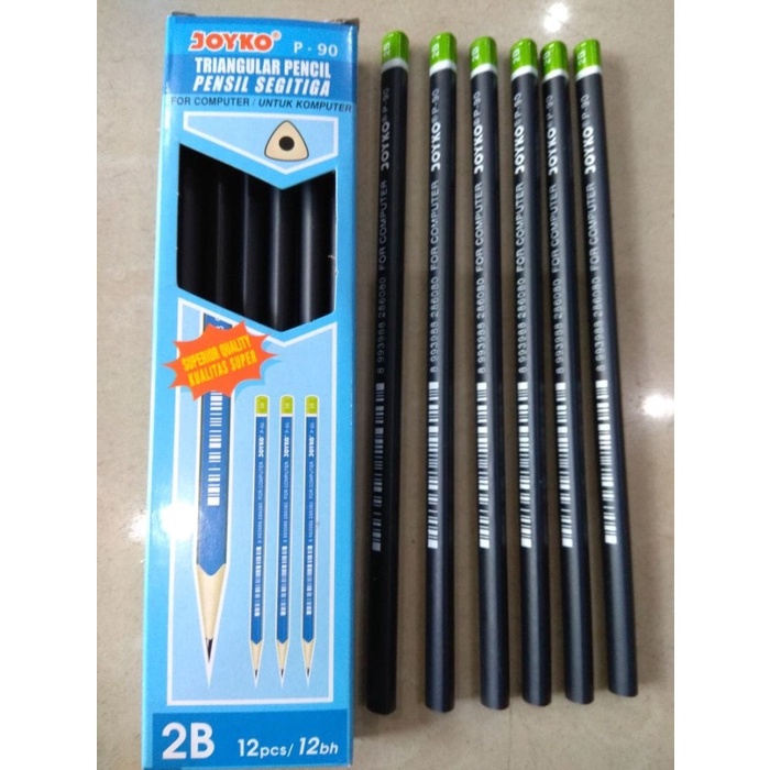 

Hot Sale Pensil Joyko 2B P-90 Isi 12 Pcs Bergaransi