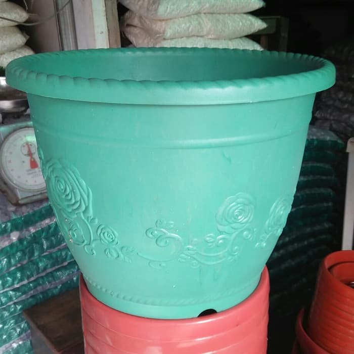 Pot Plastik Shallom 40Hijau