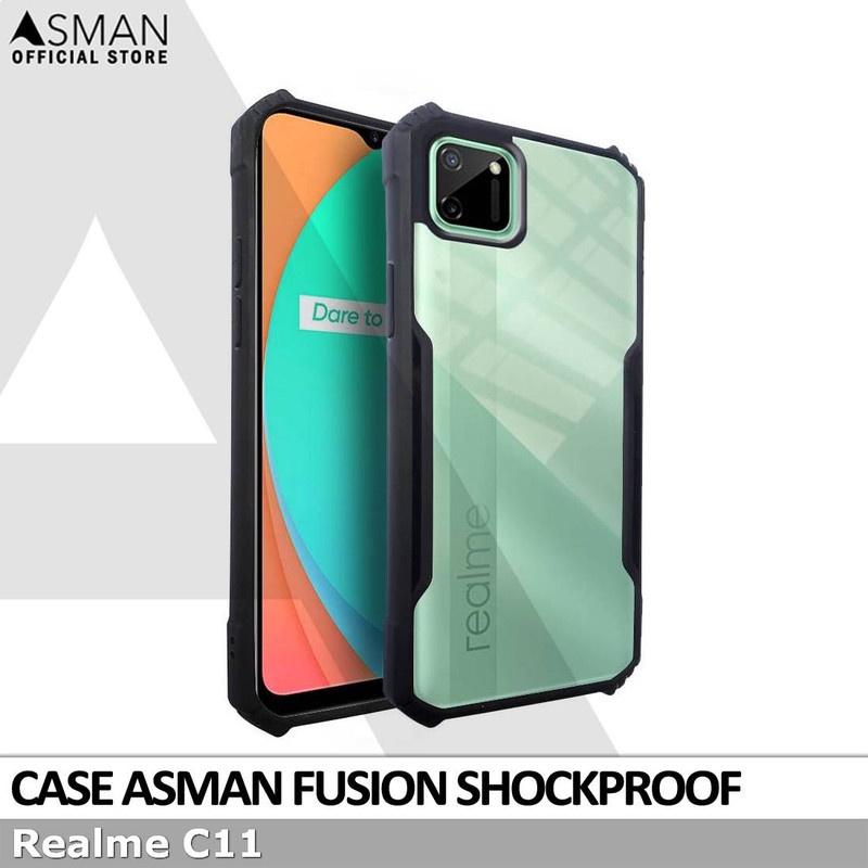 Asman Fusion Realme C11 Case Premium Amor Acrylic