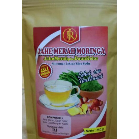 

JAHE MORINGA (Jahe + Daun kelor)
