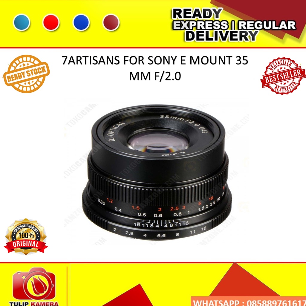 7ARTISANS FOR SONY 35MM F/2.0