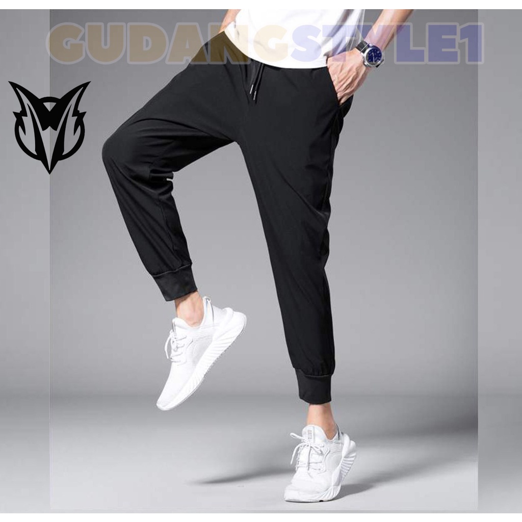 Celana Joger PRIA WANITA Panjang Jogger Trackpant Sweat Azh Panjang PGO GYM training trening trining terening olahraga jumbo XL-XXL