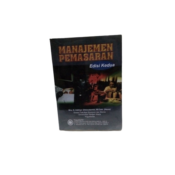 

Manajemen Pemasaran Edisi kedua