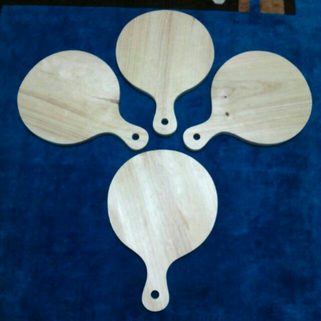 Talenan / Telenan / Telnan Kayu Pinus 37,5 x 25cm / Wooden Cutting Board / Talenan Pizza