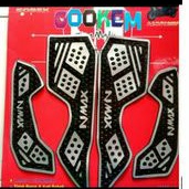 KARPET KARET PUTIH PIJAKAN KAKI VARIASI MOTOR YAMAHA NEW NMAX 2020 2021