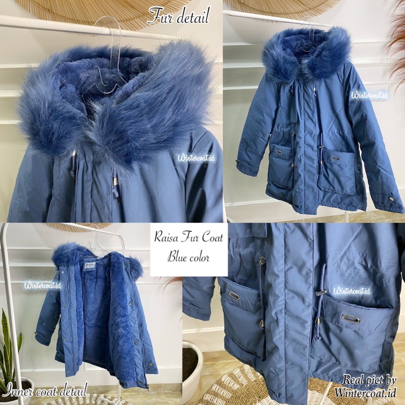 Winter jacket women jaket musim dingin wanita coat mantel hangat Raisa import korea musim dingin