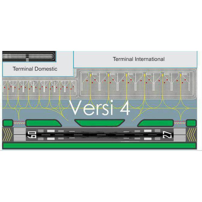 Airport Mat Versi 4 (Custom) For 1:400 - Termurah 