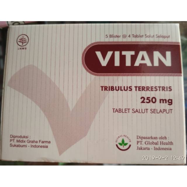 Vitan tribulus terrestris exp 2021
